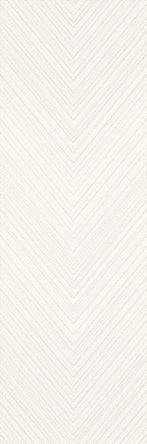 Настенная плитка Paradyz Classy Chic Bianco B Rect., 29.8x89.8, моноколор, белая, матовая