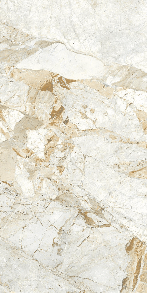 Керамогранит Alpas Euro Premium Marble Breccia Pol., 60x120, под камень, белый, полированный