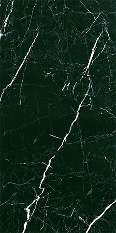 Керамогранит QUA Granite 60x120 Deep Green Rec Full Lap, 60x120, под мрамор, зелёный, лаппатированный