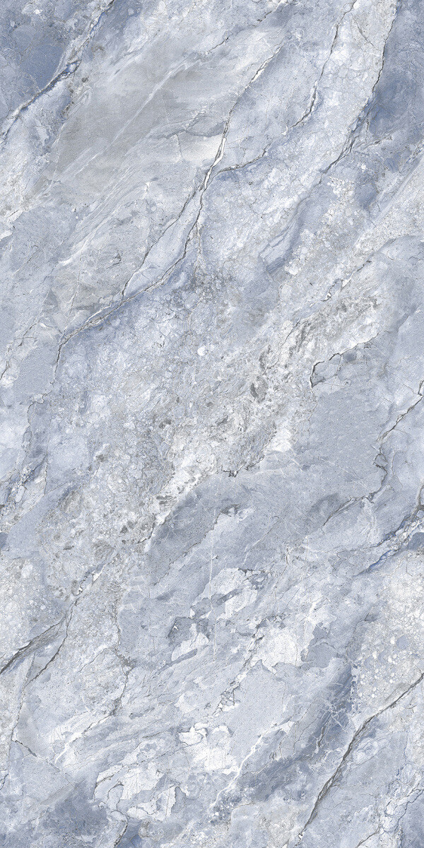 Керамогранит Ceradim Ocean Gorgeous Blue Голубой Полированный, 60x120, под камень, голубой, полированный
