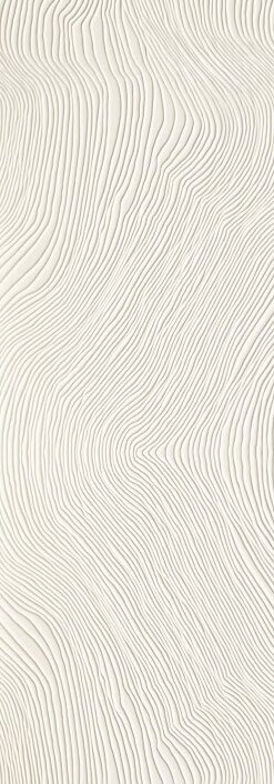 Настенная плитка Tubadzin Unit Plus White 1 Str, 32.8x89.8, моноколор, белая, сатинированная