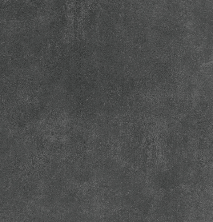 Керамогранит Novin Ceram Moon Black, 60x60, под бетон, чёрный, матовый