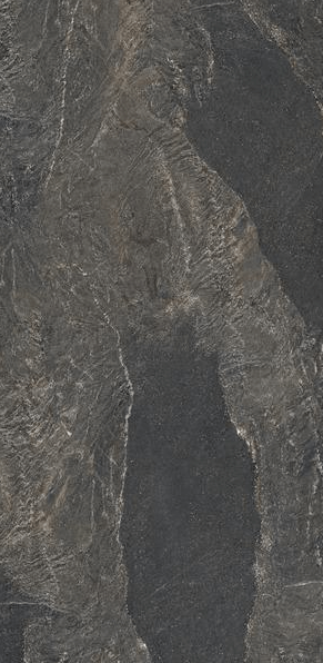 Керамогранит Ariostea Ultra Pietre Jatoba Brown Lapped, 150x300, под камень, антрацит, лаппатированный