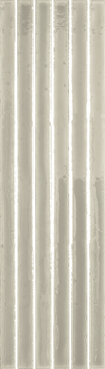 Мозаика Amadis Fine Tiles Long Stick Camaleon Gloss, 13x45, под майолику, серая, глянцевая