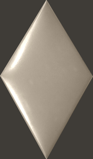 Настенная плитка Tonalite Cushion Satin Lino, 14.3x24.7, под металл, бежевая, матовая