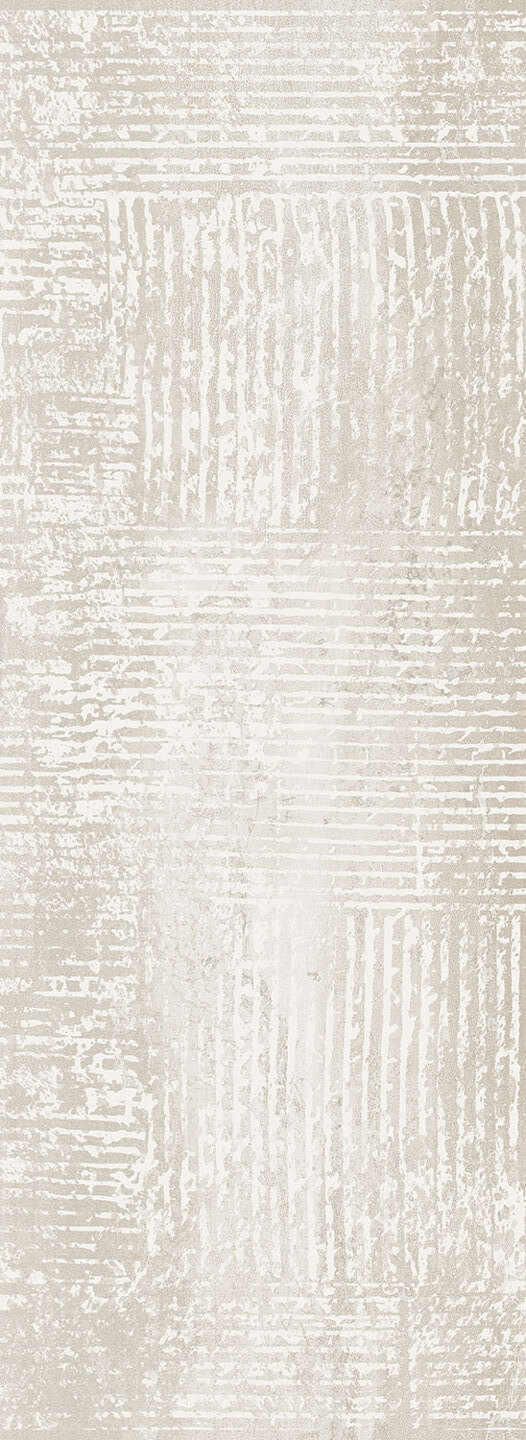 Настенная плитка Tubadzin Grunge White Str, 32.8x89.8, под штукатурку, бежевая, матовая