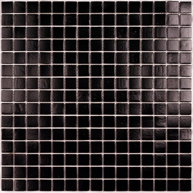 Мозаика Bonaparte Mosaics Simple Black, 32.7x32.7, моноколор, чёрная, матовая