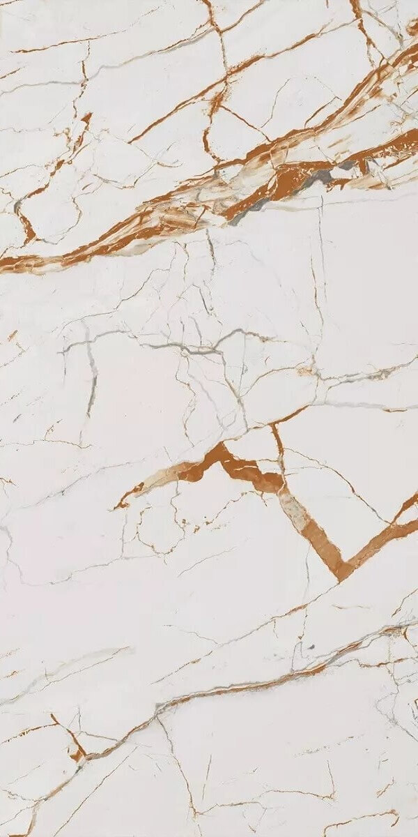 Керамогранит Prissmacer Porcesshine Vanity White Super Polished, 60x120, под мрамор, белый, полированный