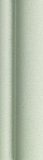 Бордюр Amadis Fine Tiles Antique Crackle Moldura Greengray Crack, 5x15, моноколор, зелёный, глянцевый