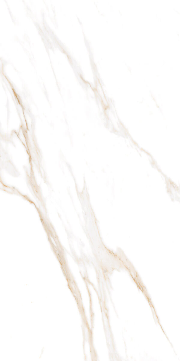 Керамогранит Ceradim Calacatta Regal Gold Белый Полированный, 60x120, под мрамор, белый, полированный