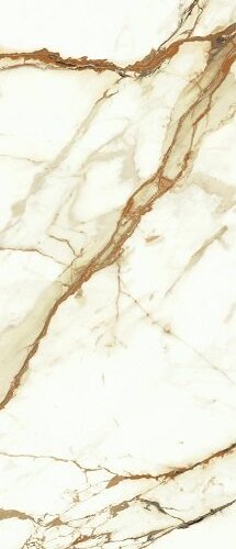 Настенная плитка Atlas Concorde Marvel Shine Calacatta Imperiale  Silk, 50x120, под мрамор, бежевая, сатинированная