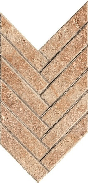 Декор ABK Petraia Parquet Beige, 25x35, под камень, бежевый, матовый