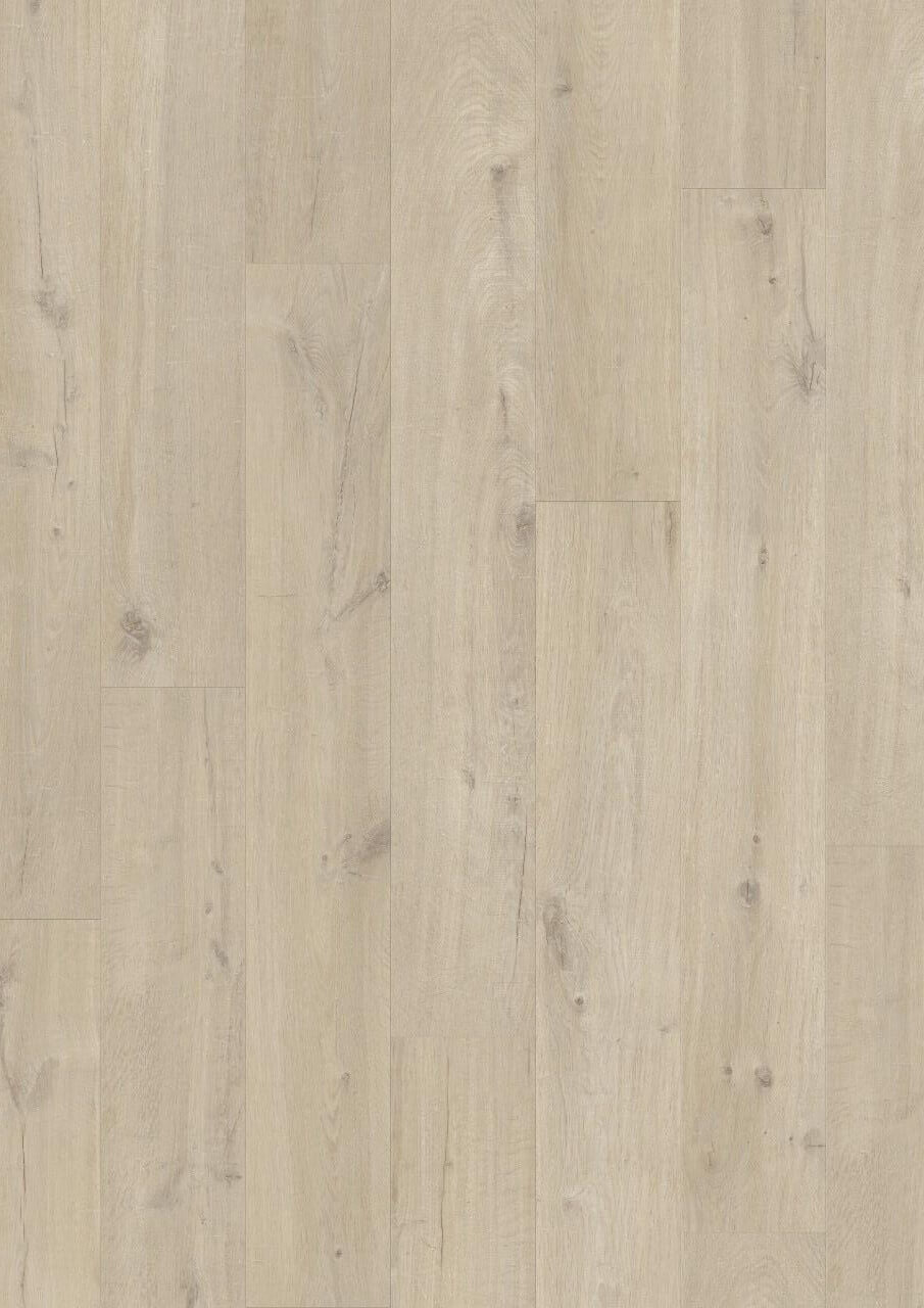 Кварц-винил Quick-Step Pulse Glue Plus Дуб хлопковый бежевый PUGP40103