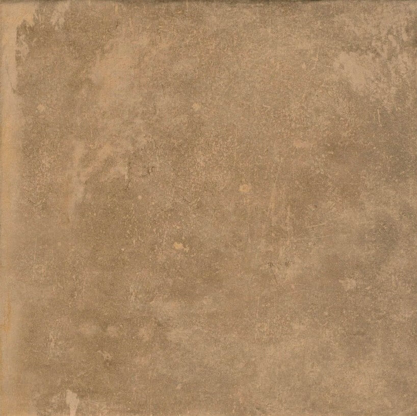 Керамогранит Memory Of Cerim Jaune, 20x20, под бетон, коричневый, матовый