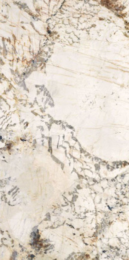 Керамогранит Ariana Ceramica Nobile Blanс Du Blanc Ret, 60x120, под мрамор, бежевый, матовый