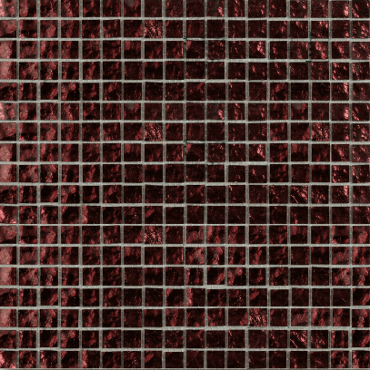 Мозаика Art & Natura Murano Specchio 19, 30x30, под металл, коричневая, глянцевая