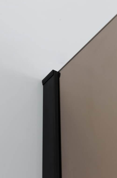 Душевая дверь в нишу Cezares SLIDER-B-1-100/110-BR-NERO