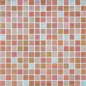 Мозаика Jnj Mosaic JC 724, 32.7x32.7, под камень, бежевая, глянцевая