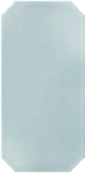 Настенная плитка Ceramica Grazia New Classic Parfume, 13x26, моноколор, серая, глянцевая