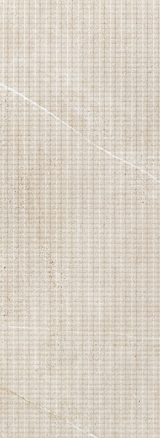 Настенная плитка Tubadzin Vestige Beige 1 Str, 32.8x89.8, под камень, бежевая, матовая