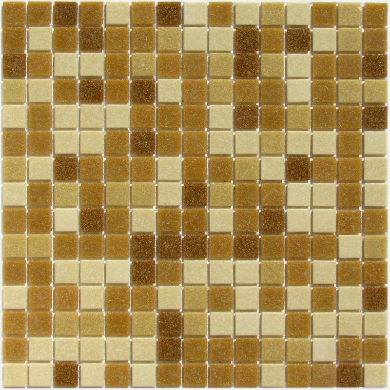 Мозаика Bonaparte Mosaics Aqua 300, 32.7x32.7, моноколор, бежевая, матовая