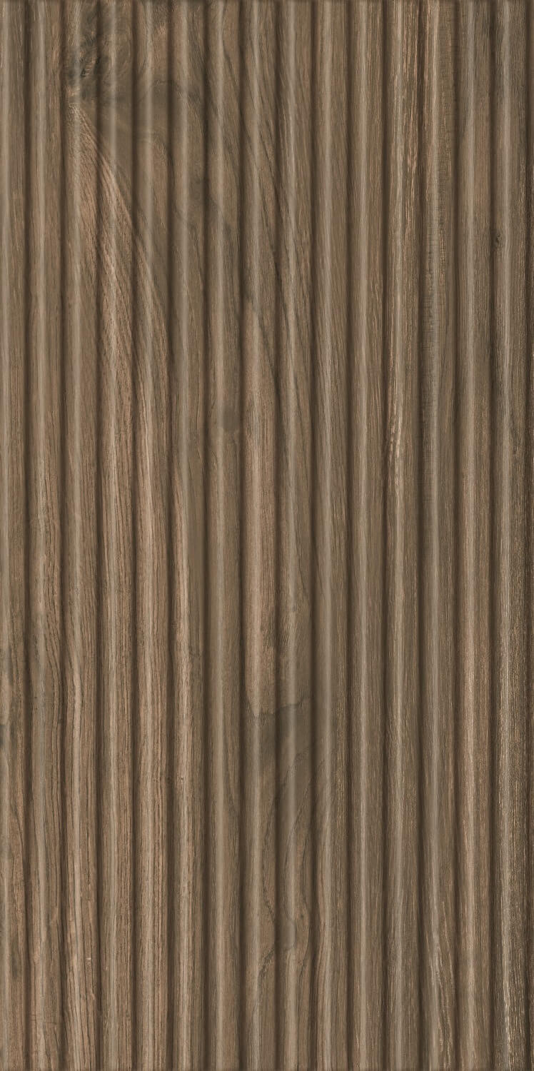 Настенная плитка Paradyz Afternoon Brown A Struktura Rekt, 29.8x59.8, под дерево, коричневая, матовая