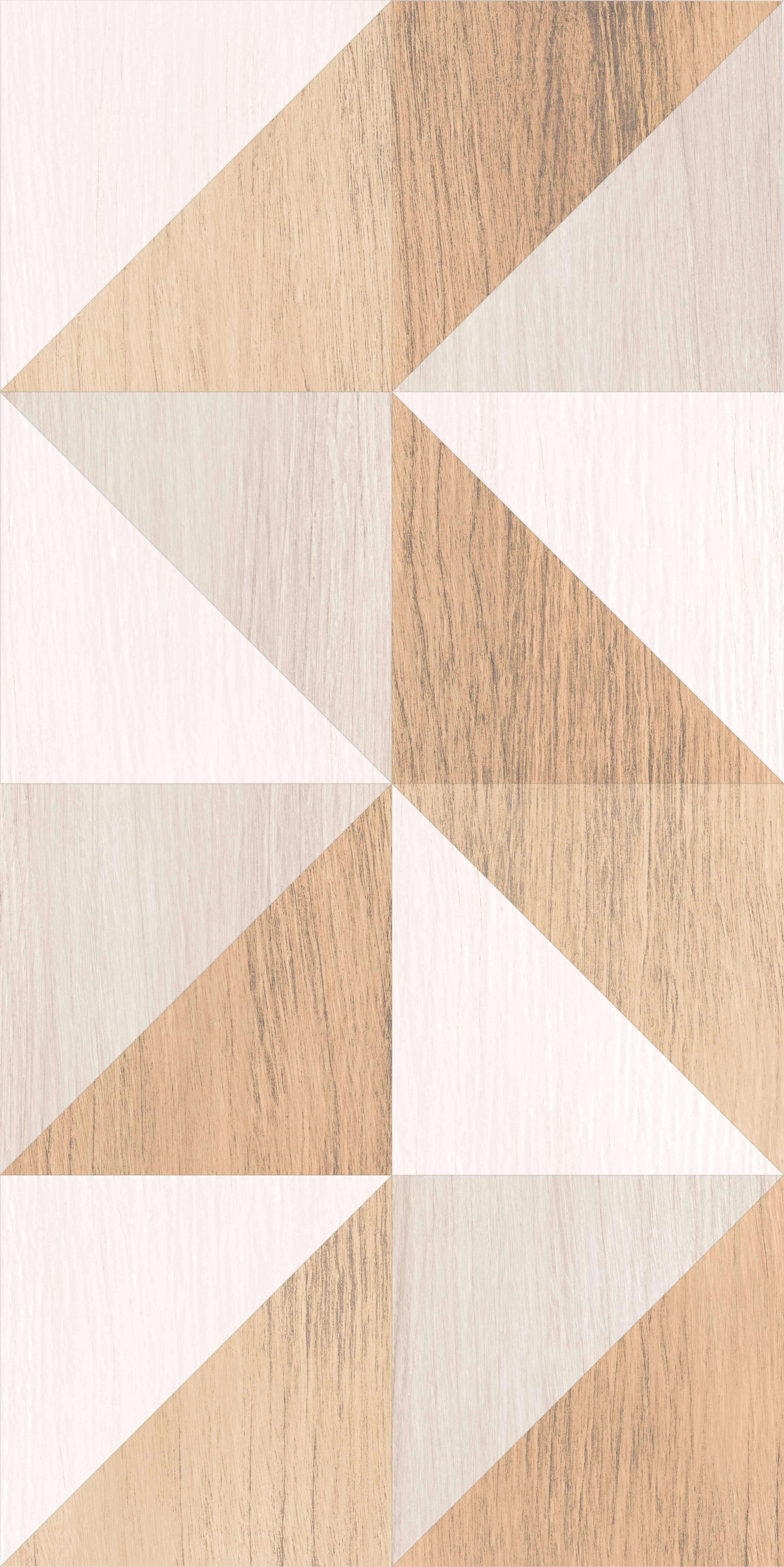 Декор Creto Naomi Geotree warm, 30x60, геометрия, мультиколор, матовый