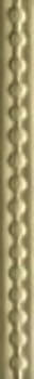 Бордюр Ceramica Grazia Essenze Listello Primula, 2.5x26, под обои, бежевый, глянцевый