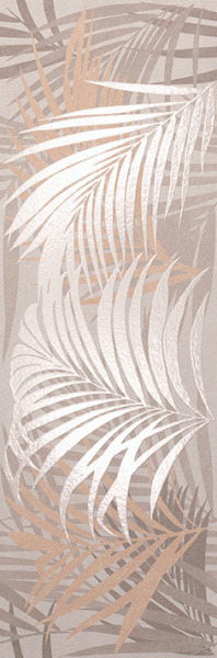 Настенная плитка FAP Ceramiche Deco&More Tropical Kenzia RT, 30.5x91.5, под обои, бежевая, матовая