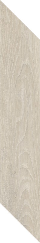 Керамогранит Paradyz Heartwood Crema Chevron Lewy, 9.8x59.8, под дерево, бежевый, матовый