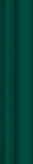 Бордюр Kerama Marazzi Клемансо Багет Граньяно зеленый, 3x15, моноколор, зелёный, глянцевый