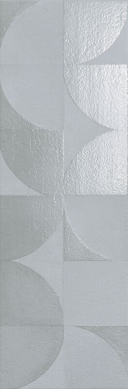 Декор FAP Ceramiche Mat & More Deco Azure, 25x75, под камень, голубой, матовый