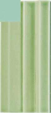 Бордюр Ceramica Grazia Listelli Toro Opalino, 5.5x13, моноколор, серый, глянцевый