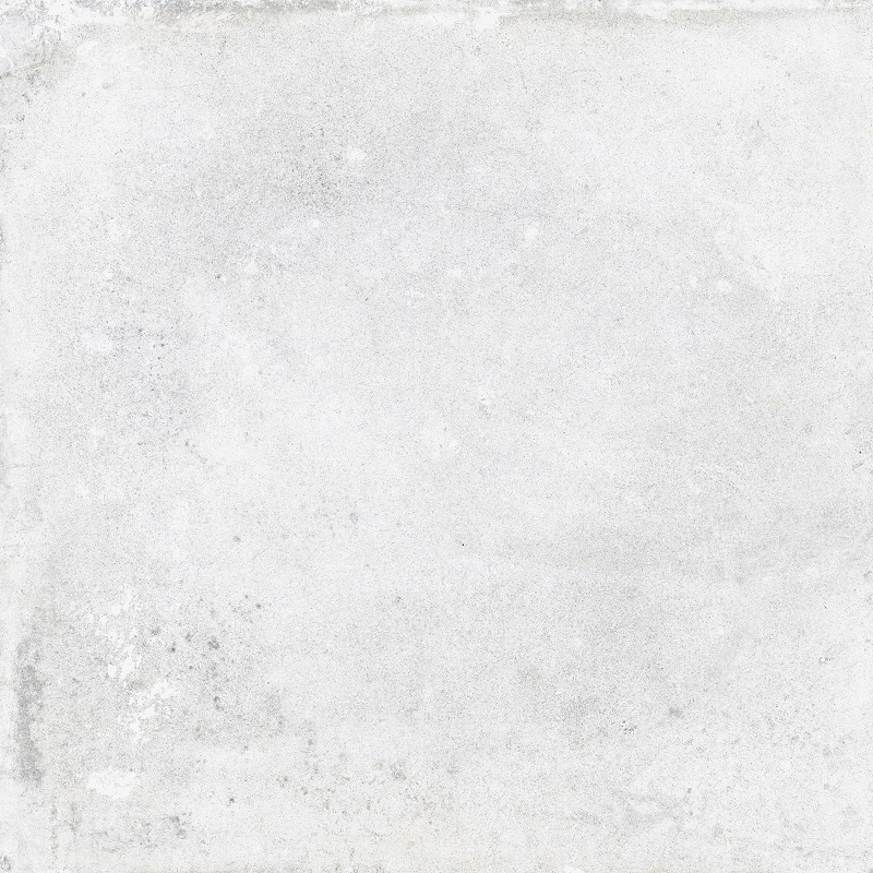 Керамогранит RHS-Rondine Swing White, 20x20, под бетон, белый, матовый