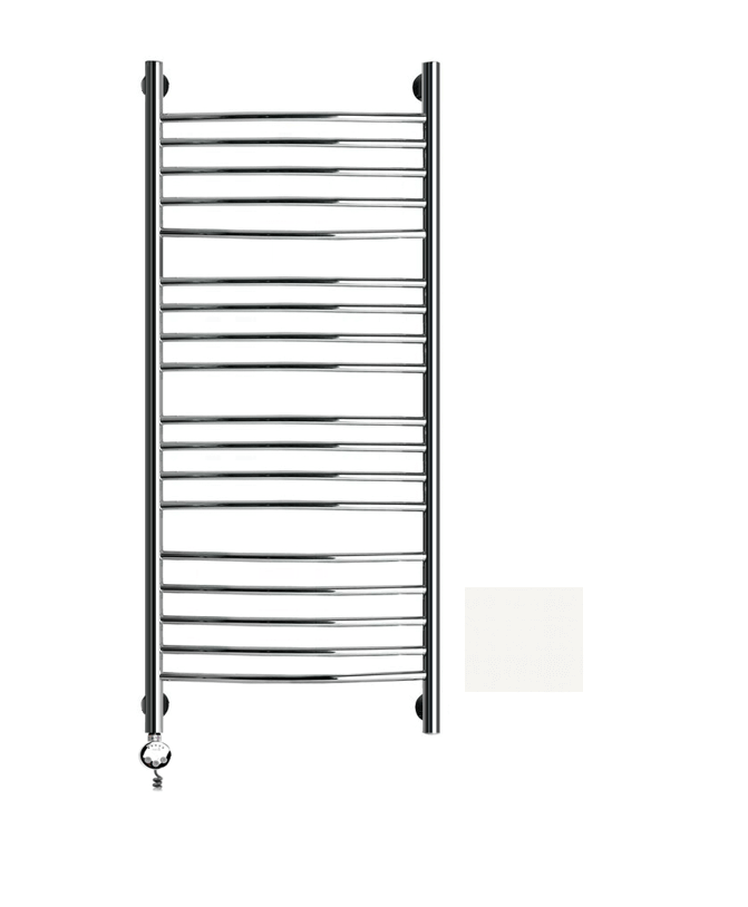 Полотенцесушитель электрический Prioform Богема-11 ED31-124, 40x120 см, белый
