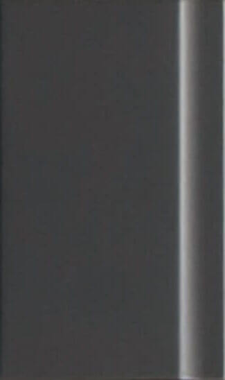 Бордюр Memory Of Cerim Alzata Noir, 12.5x20, под бетон, чёрный, матовый