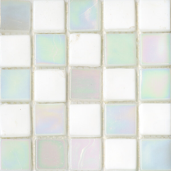 Мозаика Jnj Mosaic СК 1010 Snow, 29.5x29.5, под оникс, мультиколор, глянцевая