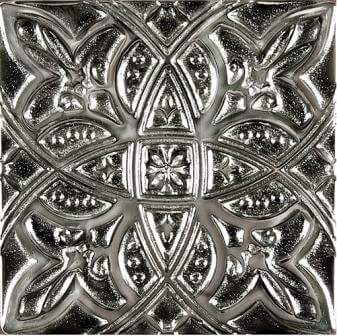 Вставка Kavarti Zodiac Nickel, 7.5x7.5, орнамент, бронзовая, лаппатированная