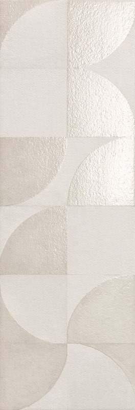 Настенная плитка FAP Ceramiche Mat & More White, 25x75, 3d, белая, матовая