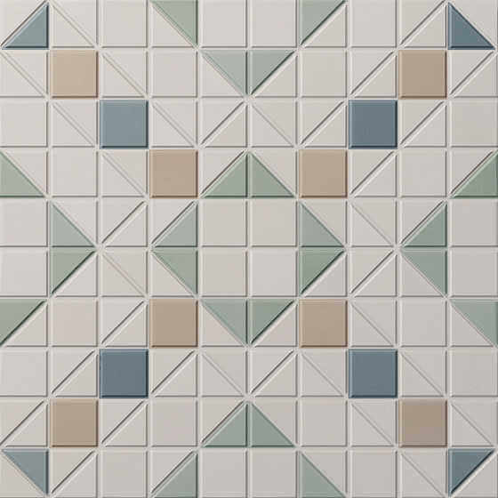 Керамогранит Wow Tesserae Like Marino, 28x28, под мозаику, мультиколор, противоскользящий