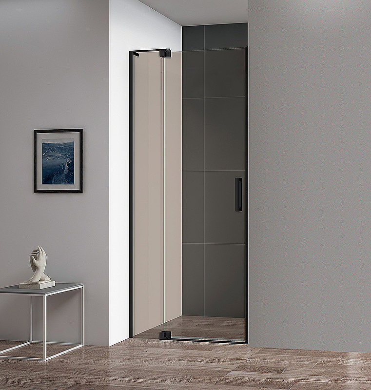 Душевая дверь в нишу Cezares SLIDER-B-1-100/110-BR-NERO