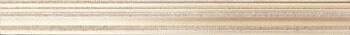 Бордюр Sant'Agostino Light Luce Beige/6, 6x60, под обои, бежевый, глянцевый