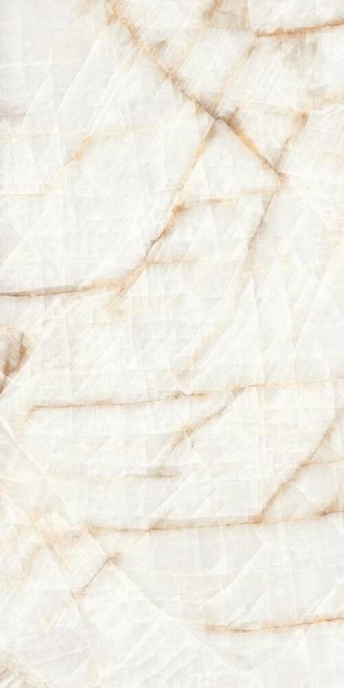 Керамогранит Ocean Ceramic 80x160 Iris Onyx White, 80x160, под оникс, бежевый, полированный