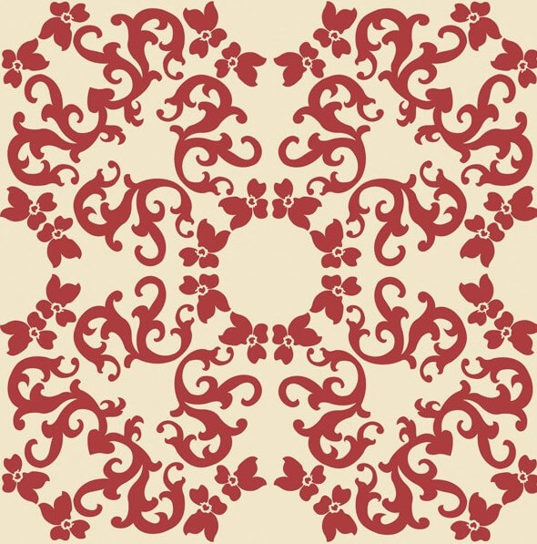 Настенная плитка Bardelli Marcel Wanders Iris 2 D3, 20x20, орнамент, бежевая, глянцевая