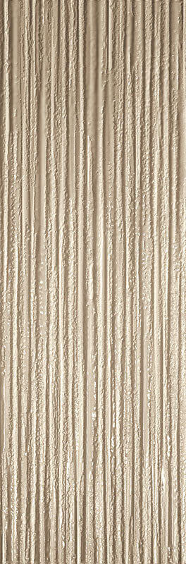 Декор FAP Ceramiche Evoque Fusioni Beige, 30.5x91.5, под обои, бежевый, глянцевый