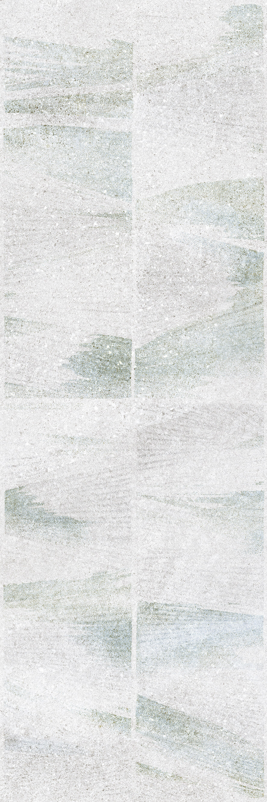 Настенная плитка Ibero Lune Art Ice MATE, 30x90, под камень, серая, рельефная