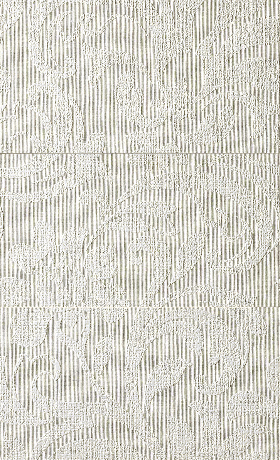 Декор FAP Ceramiche Milano & Wall Damasco Bianco Ins.Mix3, 56x91.5, под штукатурку, бежевый, матовый