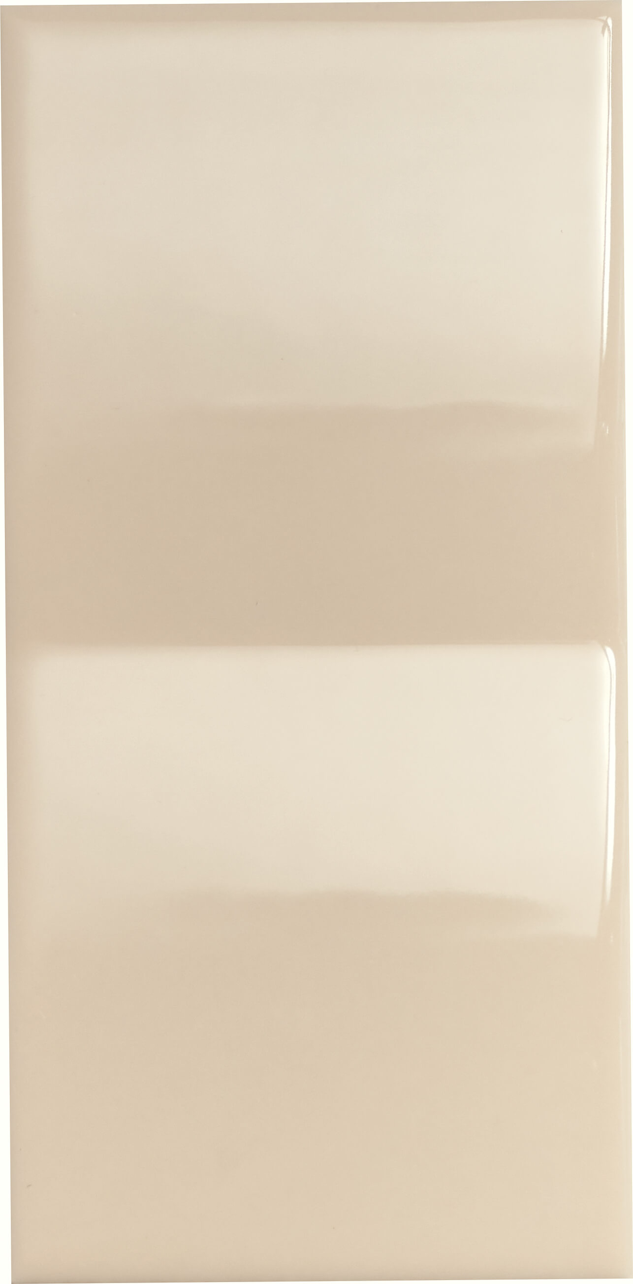 Настенная плитка 41zero42 Mou Butter Glossy Mix, 6.2x12.5, моноколор, бежевая, глянцевая