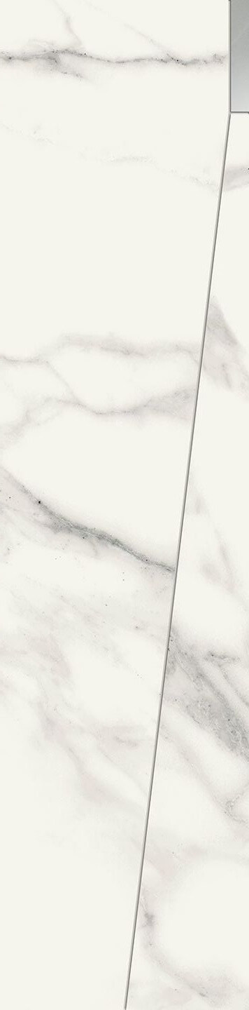 Декор Tubadzin Pietrasanta Right, 14.8x59.8, под мрамор, бежевый, матовый