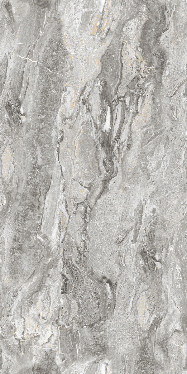 Керамогранит Ceradim Ocean Awesome Grey Серый Полированный, 60x120, под камень, серый, полированный